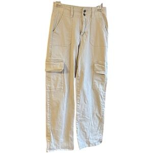 RE Generation by Celebrity Pink khaki cotton spandex cargo pants Sz 3/26